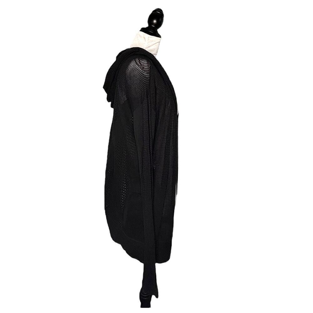 Lululemon Still Movement Wrap Open Cardigan Black Size 8 - Picture 8 of 11